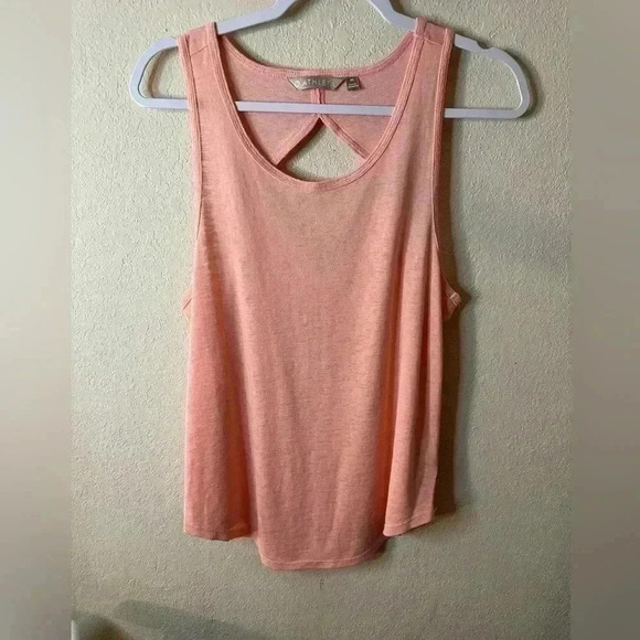Athleta Womens Tank Top Shirt Sz M Breezy cut out sleeveless athletic - Picture 3 of 7